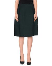 Юбка до колена JIL Sander Navy