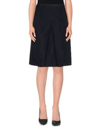 Юбка до колена JIL Sander Navy