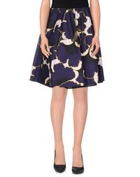 Юбка до колена JIL Sander Navy