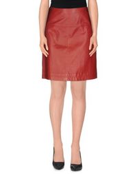 Юбка до колена JIL Sander Navy