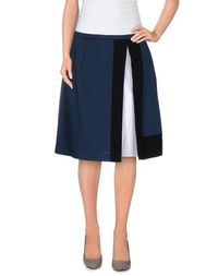 Юбка до колена JIL Sander Navy
