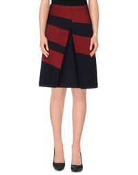 Юбка до колена JIL Sander Navy