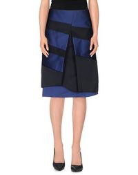 Юбка до колена JIL Sander Navy