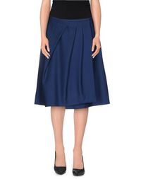 Юбка до колена JIL Sander Navy