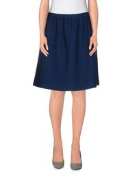 Юбка до колена JIL Sander Navy