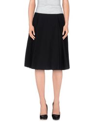 Юбка до колена JIL Sander Navy