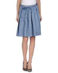 Юбка до колена JIL Sander Navy