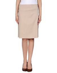 Юбка до колена JIL Sander Navy