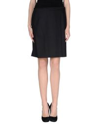 Юбка до колена JIL Sander Navy