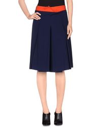 Юбка до колена JIL Sander Navy
