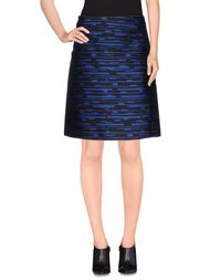 Юбка до колена JIL Sander Navy