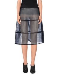 Юбка до колена JIL Sander Navy
