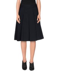 Юбка до колена JIL Sander Navy