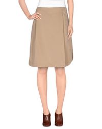 Юбка до колена JIL Sander Navy