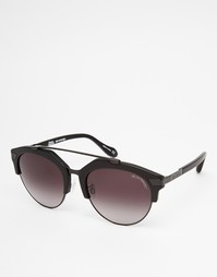 Круглые солнцезащитные очки с полуоправой Vivienne Westwood Anglomania