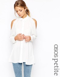 Блузка с открытыми плечами ASOS PETITE