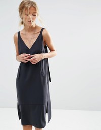 Платье-сорочка ASOS - Черный