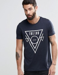 Футболка ASOS - Темно-синий