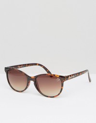 Черепаховые солнцезащитные очки в стиле 70‑х Ruby Rocks - Черепаховый