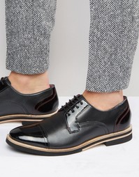 Дерби со вставкой на носке Ted Baker Braythe - Черный
