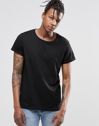 Черная футболка с короткими рукавами Cheap Monday - Черный