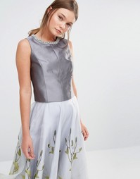 Укороченный топ Ted Baker Brazia - Ash