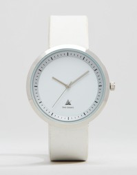 ASOS Watch In White With Silver Edge - Белый