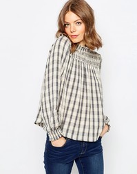 Свободный топ в клетку ASOS - Мульти