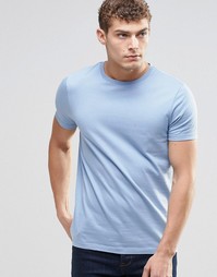 Светло-голубая футболка ASOS - Выбеленный синий