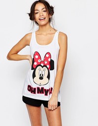 Пижамный комплект с шортами Missimo Disney Minnie Mouse - Красный