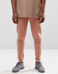 Розовые суперзауженные джоггеры ASOS - Пробковый