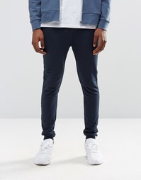 Темно-синие супероблегающие джоггеры ASOS - Полное затмение