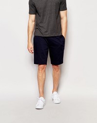 ASOS Skinny Mid Length Smart Shorts In Navy - Темно-синий