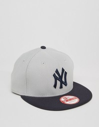Бейсболка New Era 9 Fifty Diamond Era NY Yankees - Серый