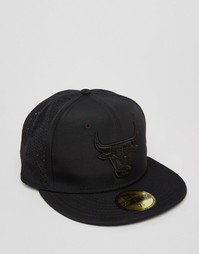 Кепка New Era 59 Fifty Chicago Bulls - Черный