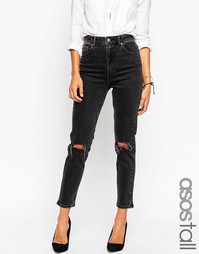 Узкие джинсы в винтажном стиле с завышенной талией ASOS TALL FARLEIGH