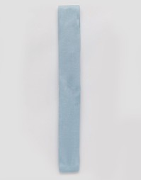 Голубой трикотажный галстук ASOS - Синий