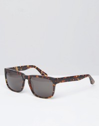 Солнцезащитные очки в квадратной черепаховой оправе Abercrombie &amp; Fitc