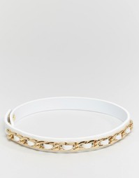 Ожерелье-чокер с цепочками ограниченной серии - Золотой Asos