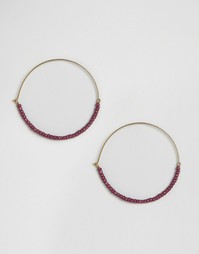 Серьги-кольца Pieces Gloria - Золотой