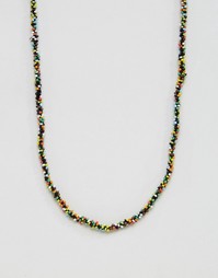 Разноцветное ожерелье ASOS - Мульти