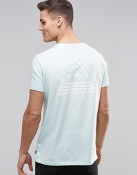 Футболка свободного кроя с принтом спереди и сзади ASOS