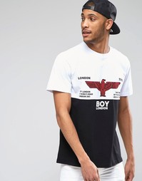 Футболка с принтом орла Boy London