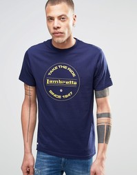 Lambretta Take The Ride T-shirt - Синий