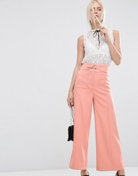 Юбка-брюки с завышенной талией ASOS - Нежно-розовый