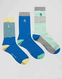 Комплект из 3 пар носков Original Penguin - Синий