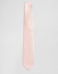 Розовый галстук ASOS WEDDING - Розовый