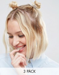 Резинки для волос ограниченной серии с отделкой - Мульти Asos