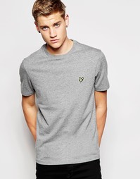 Футболка с логотипом Lyle &amp; Scott - 4 серый меланж