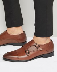 Туфли на молнии HUGO by Hugo Boss - Коричневый